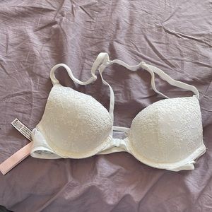 VS Push Up White Bra